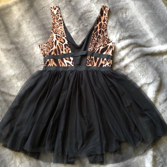 Seduction Leopard Ballet Dress Large - Picture 2 of 5